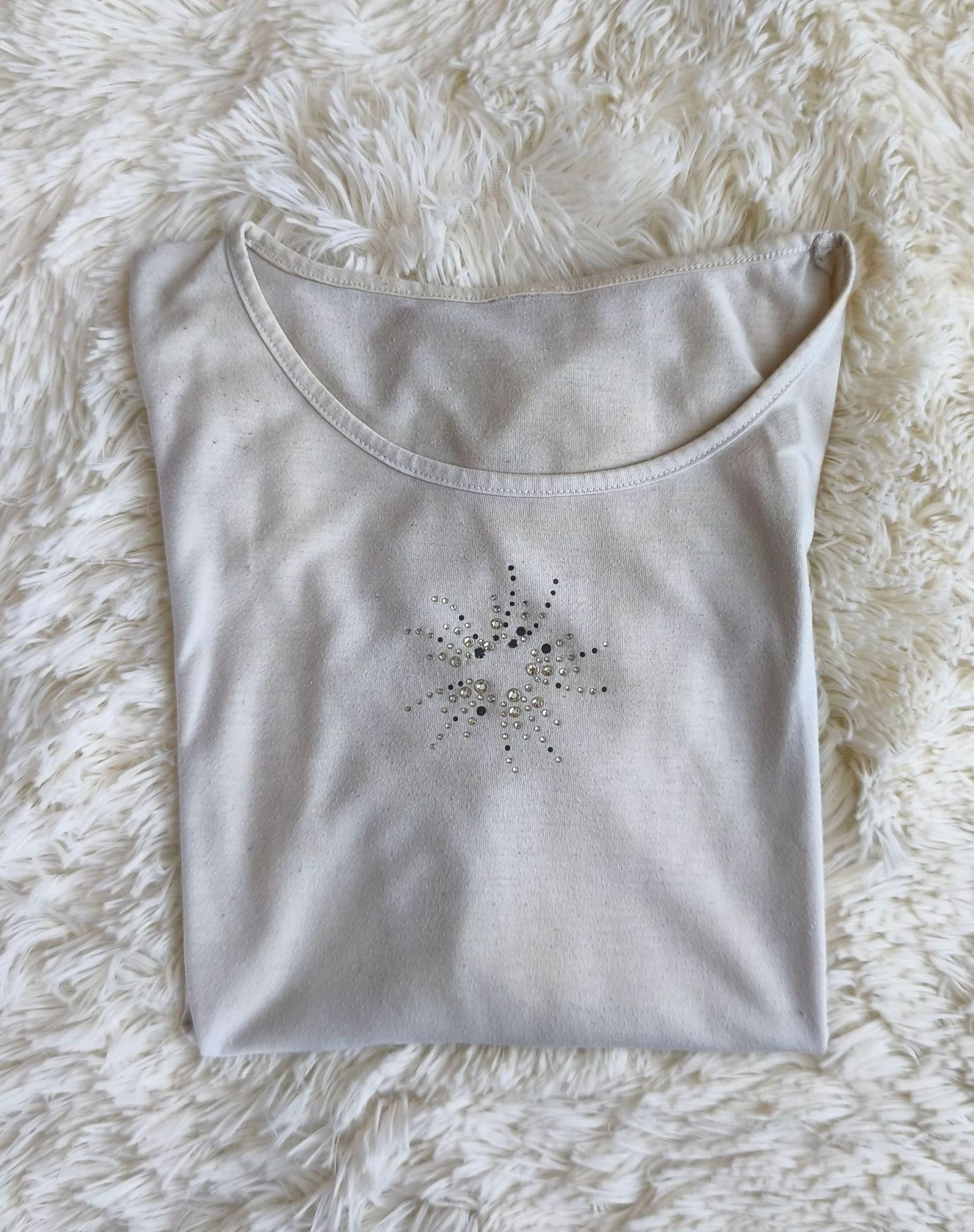 🤍 camiseta de manga corta blanca para mujer T38 🤍 – photo 3